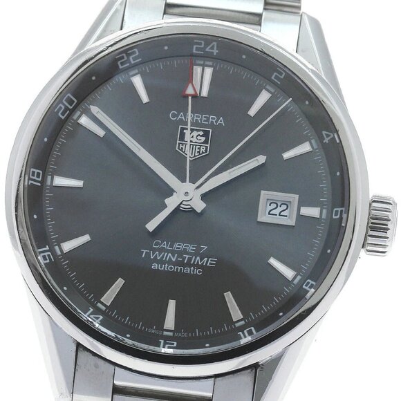 TAG HEUER Carrera twin time WAR2012-0 Calibre 7 GMT Automatic Men's Watch_883113 - Picture 1 of 6